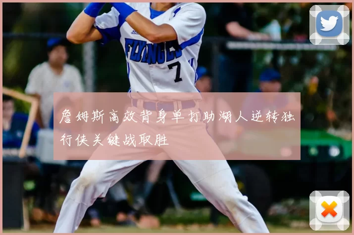 詹姆斯高效背身单打助湖人逆转独行侠关键战取胜