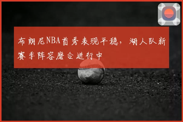布朗尼NBA首秀表现平稳，湖人队新赛季阵容磨合进行中