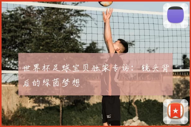 世界杯足球宝贝独家专访：镜头背后的绿茵梦想