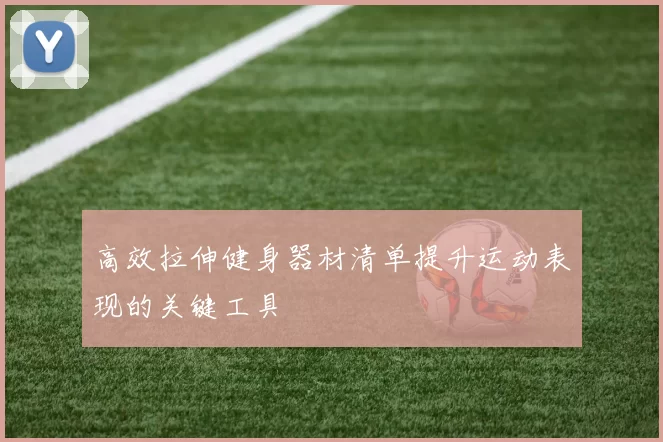 高效拉伸健身器材清单提升运动表现的关键工具